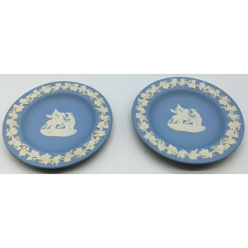 268 - Wedgwood Blue Jasper Items (4).