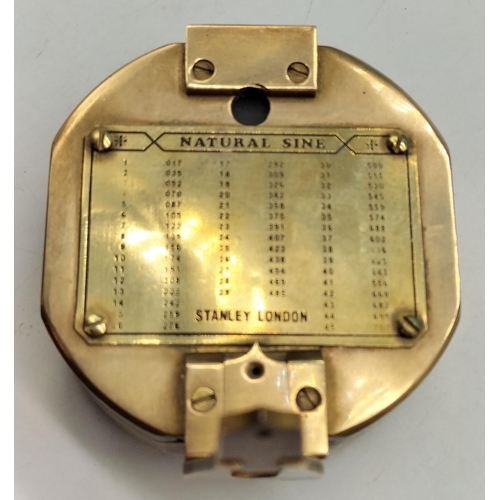 310 - Stanley of London Brass Compass.