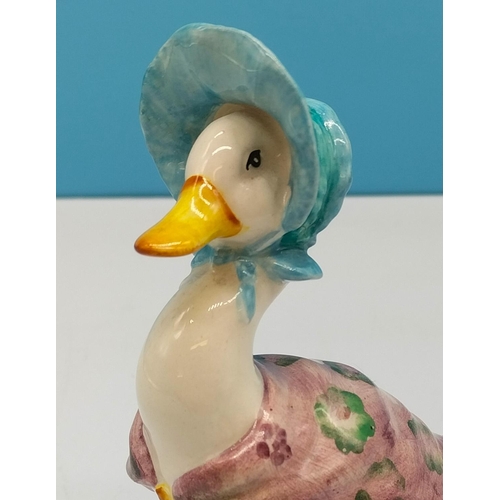 45 - Beswick Beatrix Potter Figure of 'Jemima Puddleduck' BP1A with Gold Backstamp.