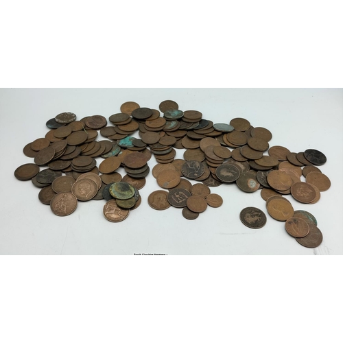 486 - Tray of Copper Coins.