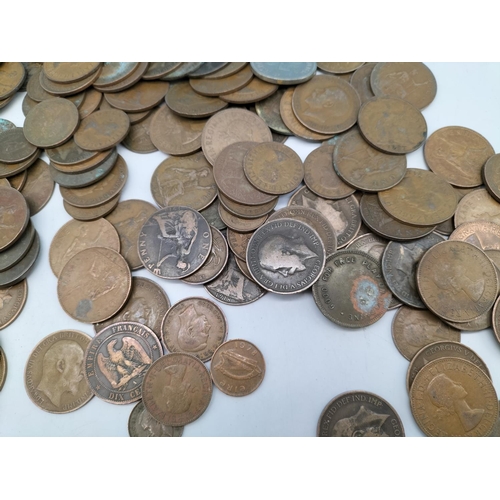 486 - Tray of Copper Coins.