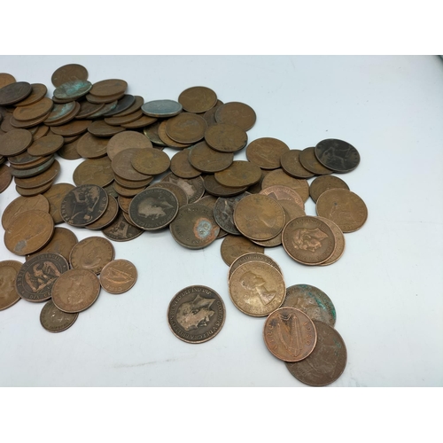 486 - Tray of Copper Coins.