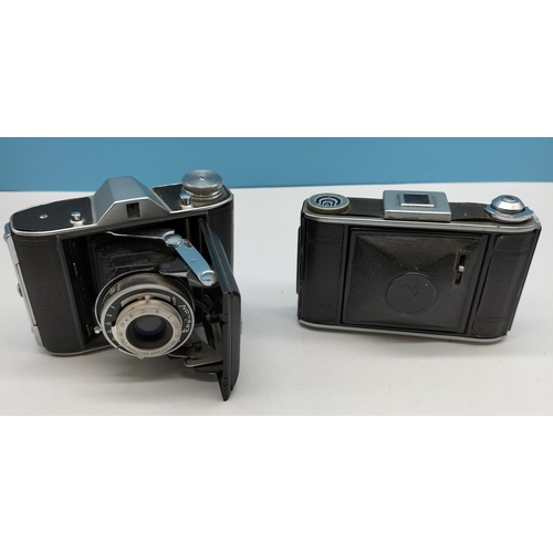 75A - Ensign Selfix 16-20 with Ensar Anastigmaf f/4.5 Lens plus Voitlander Compur-Rapid with Skopar 1:35 F... 