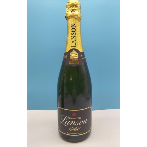 81 - 2 x Lanson Black Label 2013/2014 Champagne. 75cl Bottle. Age restrictions apply. Collection Only.