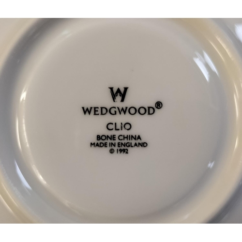 86 - Wedgwood 21 Piece Tea Set in the 'Clio' Pattern. Seconds Quality.