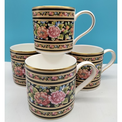 89 - Wedgwood China Mugs in the 'Clio' Pattern (4).