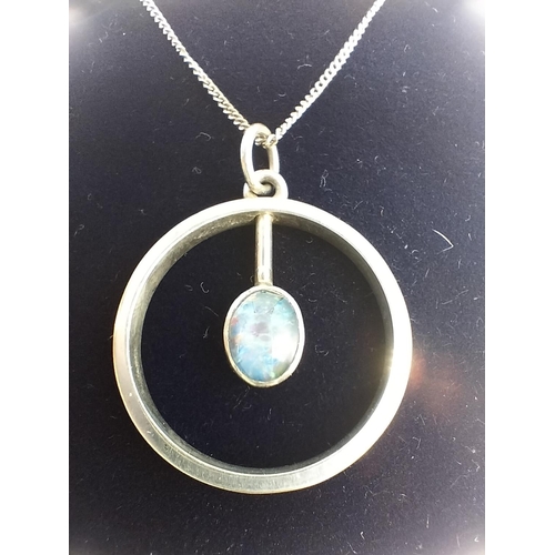 160F - Australian Opal Necklace.