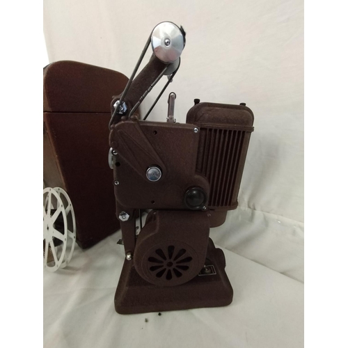 20 - Vintage Ampro Projector, Imperial Model in Case. 16mm Film.