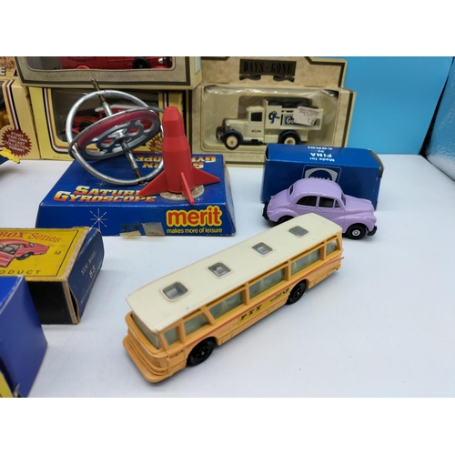 28 - Mixed Collection Matchbox, Dinky, Lledro Die Cast Vehicles, Plane, etc.