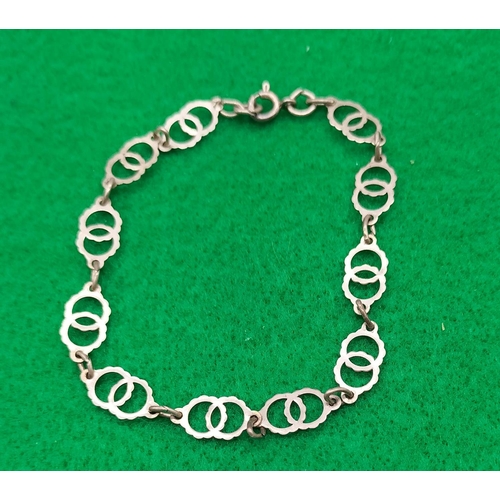 50 - 925 Silver Bracelet.