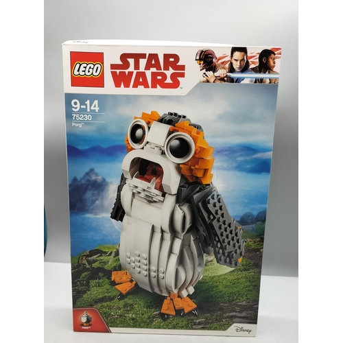 108 - Lego Star Wars 'Porg 75230'. New and Unopened.