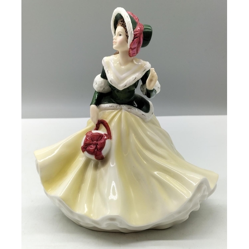 124 - Royal Doulton Pretty Ladies 19cm Figure 'Christmas Day 2008' HN5210