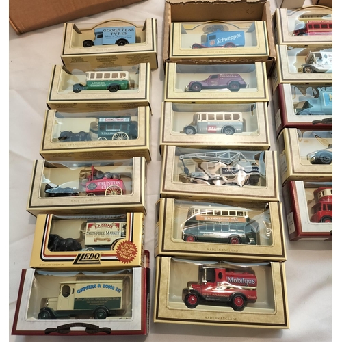 135A - Large Collection of Boxed LLedro 'Days Gone' Die Cast Model Vehicles. Approx 54.