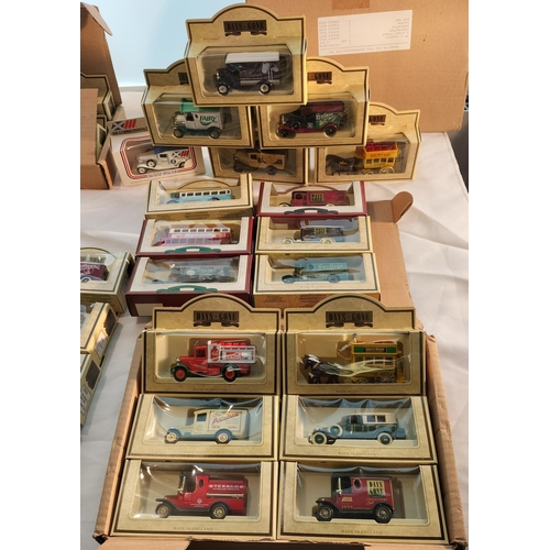 135A - Large Collection of Boxed LLedro 'Days Gone' Die Cast Model Vehicles. Approx 54.