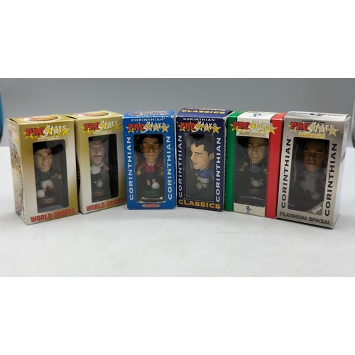 142 - Corinthian Prostars Figures (6) including Classics and World Greats.