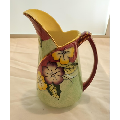 15 - H & K Tunstall Water Jug/Pitcher. 22cm High.