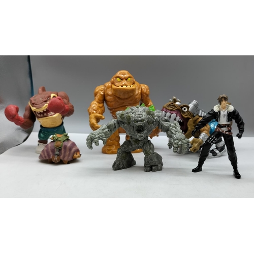 152 - Assortment of Vintage Toys to include Street Sharks, Schelich, etc.