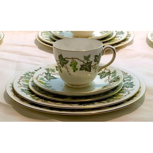 157 - Wedgwood 'Santa Clara' Cups, Saucers and Plates (24 Pieces)