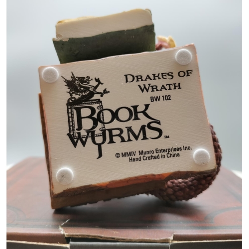 160 - Book Wyrms 'Drakes of Wrath' Figure - Boxed. Model BW102.