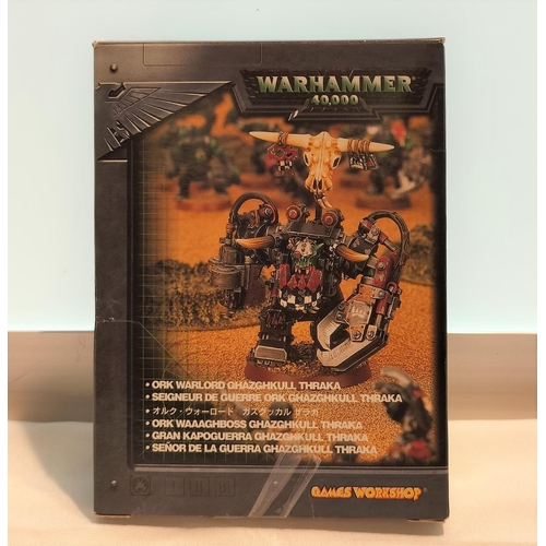 170 - Warhammer 'Eavy Metal 'Ork Warlord Ghazghkull Thraka'- Boxed.