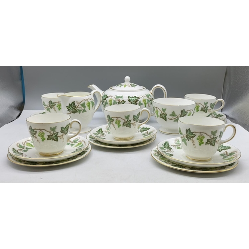 180 - Wedgwood 'Santa Clara' 18 Piece Part Tea Set.