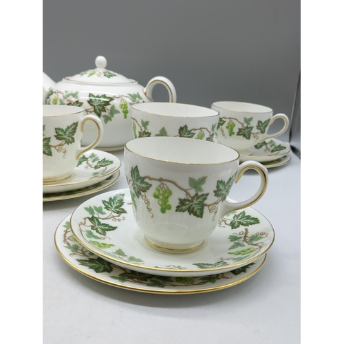 180 - Wedgwood 'Santa Clara' 18 Piece Part Tea Set.