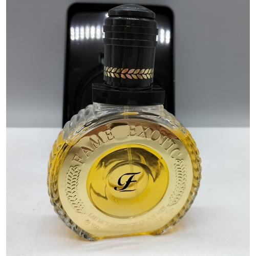 209 - 'Fame Exotic' 100ml Eau de Toilette Spray by Creation Lamis in Presentation Box.