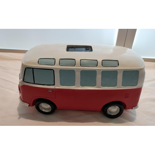 210 - VW Camper Van Table Light. 18cm High, 38cm x 19cm.