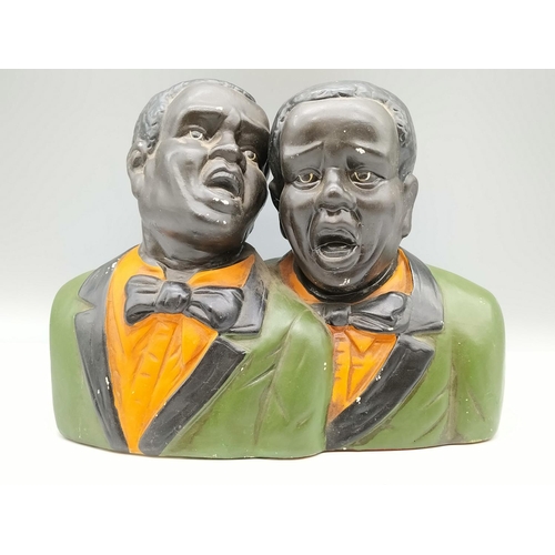 266 - Jazz Singers Bust. 26cm x 21cm.