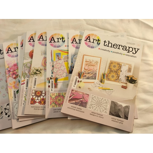 284 - 26 Piece Part Set of Adult Art Therapy Books.