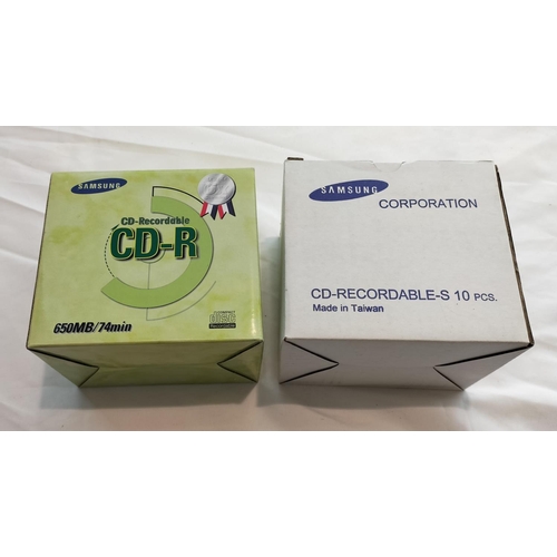 291 - Samsung CD-R Recordable 650mb/74min Discs (20).