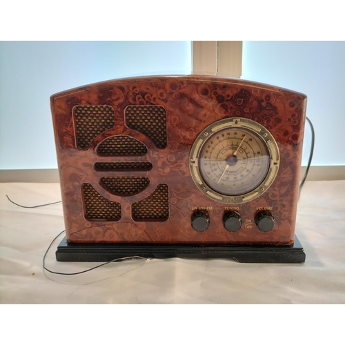 3 - Modern Reproduction of a 1930s Radio by Steepletone W/O.