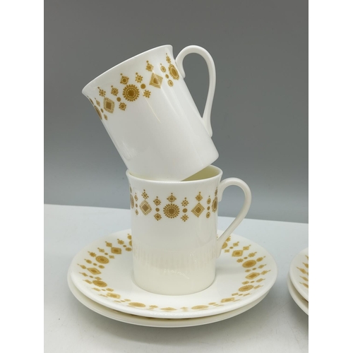 303 - Bone China Demi-Tasse Coffee Cans and Saucers (6).