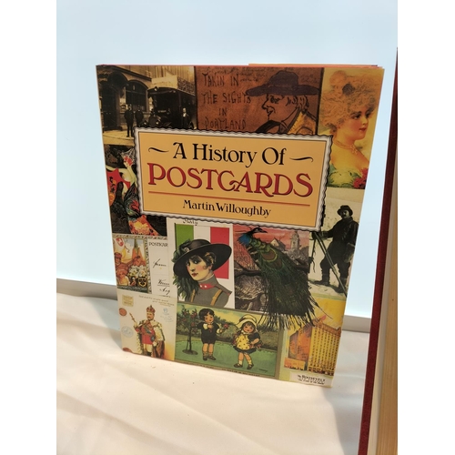 341 - History of Postcards Book plus Good Collection of Postcards.