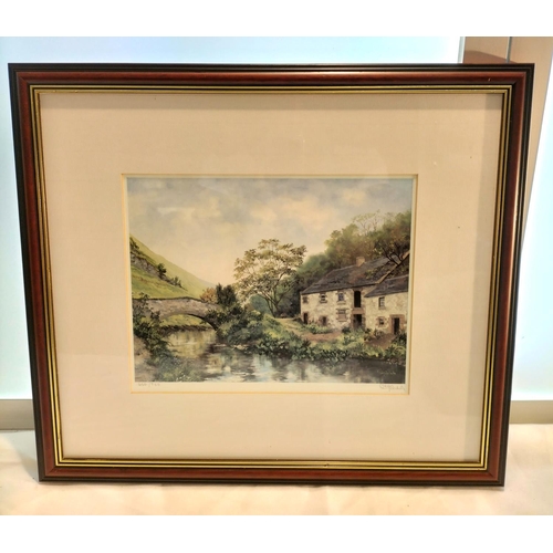 367 - Jean Goodwin Limited Edition 666/740 Print of 'Lode Mill, Derbyshire'. Signed in Pencil. 47cm x 42cm... 