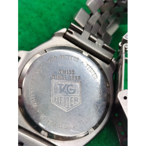 42 - Vintage 1990s Tag Heuer Formula 1 Watch WA1214. Mid Size. Good Working Order.