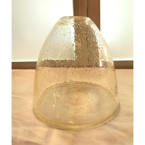 7 - 20cm Clear Glass Vase.