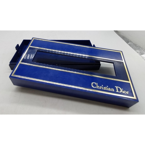 88 - Christian Dior Tissue Box Holder. 6cm High, 26cm x 13cm.