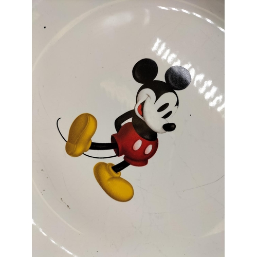 210A - Disney Store 30cm Diameter Mickey Mouse Bowl.