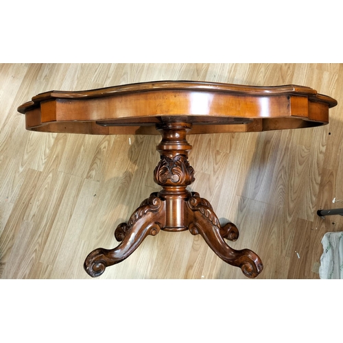 236 - Mahogany Inlaid Italian Rococo French Style Coffee Table. 53cm High, 103cm x 63cm. This Lot is Colle... 