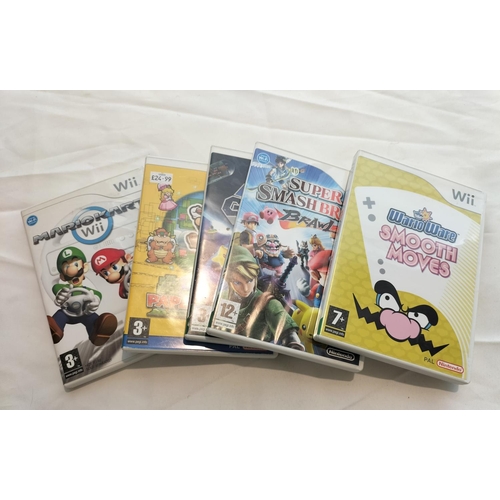 238 - Nintendo Wii Games (5) including Mario Kart, etc.