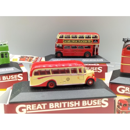 780 - Great British Die Cast Buses (5) Boxed.