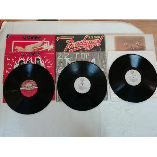 2 - Nice Collection of 4 ZZ Top albums to include WB 56 602 