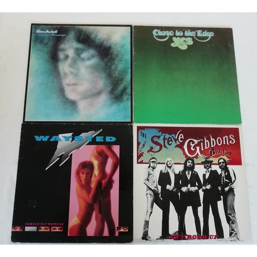 3 - Collection of 13 blues and classic rock albums to include Waysted, Yes, Rod Stewart, Steve Gibbons, ... 