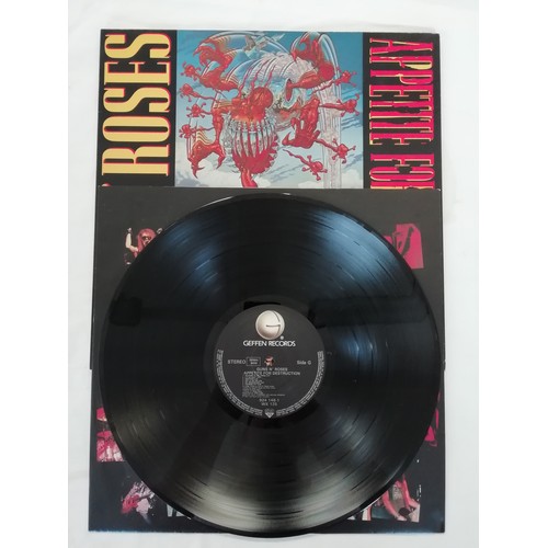 24 - WX125 Guns & Roses Appetite For Destruction 1A-1B first press with original Banned Sleeve