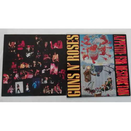 24 - WX125 Guns & Roses Appetite For Destruction 1A-1B first press with original Banned Sleeve