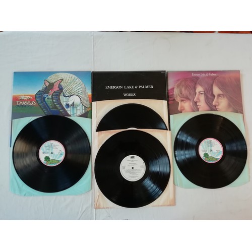 59 - Emerson Lake Palmer, Nice selection of Lp to include K80009 