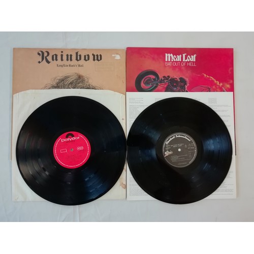 67 - Rock, Collection of 4 Lp to include EPC 824189 Meatloaf 