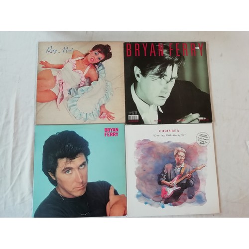 100A - Collection of 11 Lp to include Bryan Ferry, Roxy Music, Chris De Burgh, Chris Rea and Hot Chocolate