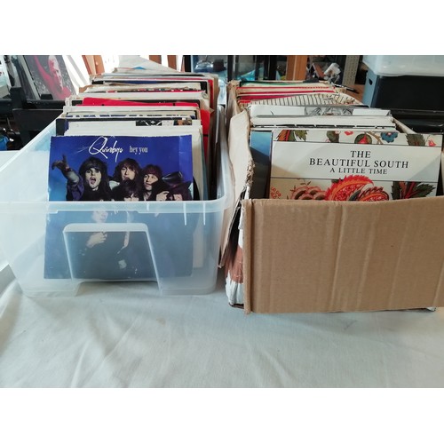 127 - Collection of approx 240 7 inch singles various genre and artists  the collection some with higher v... 